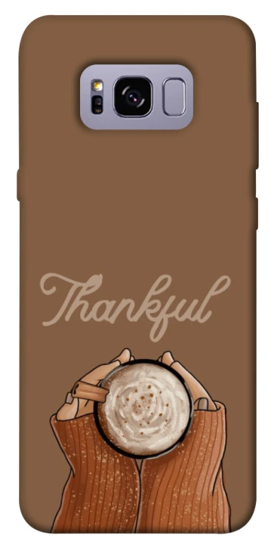 Чохол на Samsung G955 Galaxy S8 Plus Thankful coffee фото 1 з 1