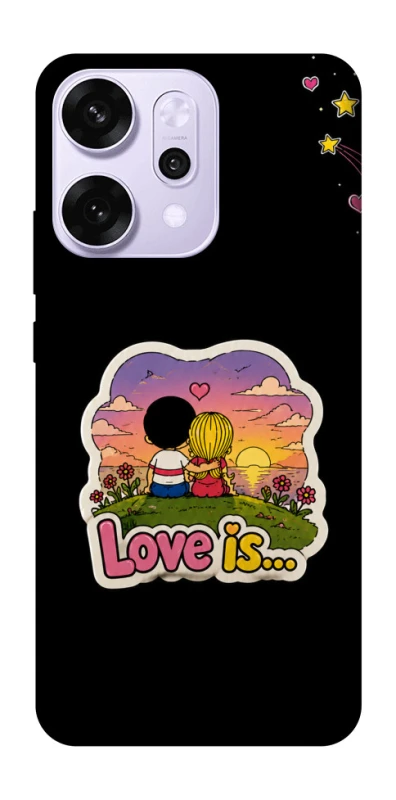Чохол на Oppo Reno 14 Pro Love is ver.5 фото 1 з 1
