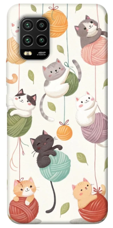 Чохол на Xiaomi Mi 10 Lite Funny Kittens фото 1 з 1