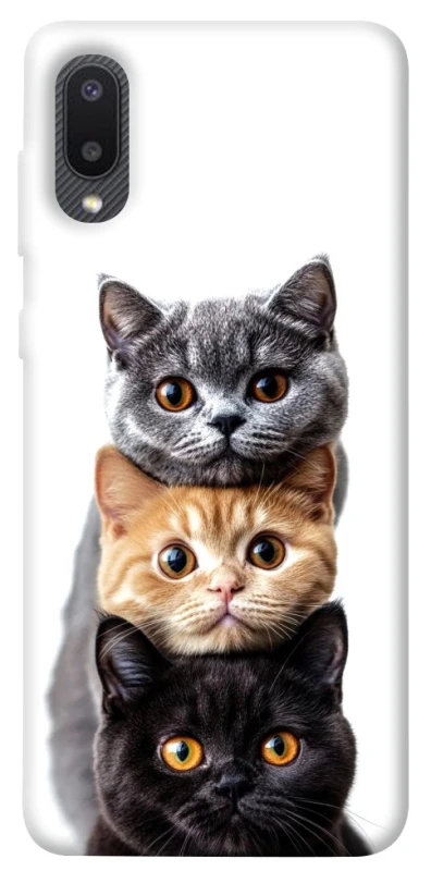 Чохол на Samsung Galaxy A02 Гарні котики фото 1 з 1