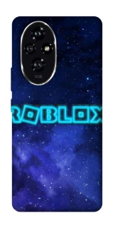 Чехол на Honor 200 Roblox Space Logo Blue фото 1 из 1