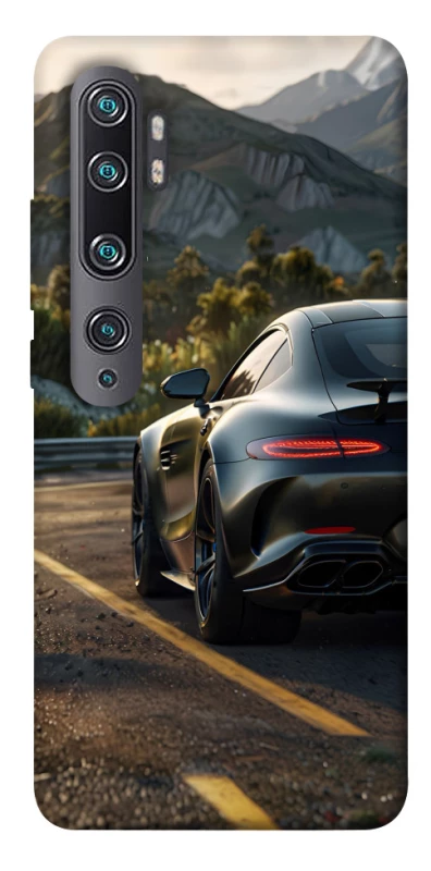 Чехол на Xiaomi Mi Note 10 / Note 10 Pro / Mi CC9 Pro Car in the mountains фото 1 из 1