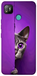 Чохол на TECNO POP 4 Кіт-підглядач фото 1 з 1