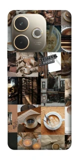 Чохол на Oppo A5 Pro 4G Coffee collage ver.3 фото 1 з 1