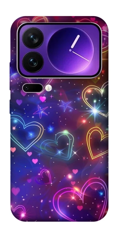 Чохол на Xiaomi 17 Pro Max Drawn hearts фото 1 з 1