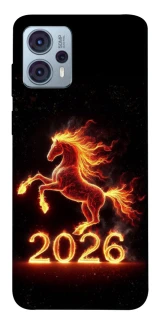 Чохол на Motorola Moto G23 Red Fire Horse ver.1 фото 1 з 1
