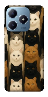 Чехол на Realme C63 Colorful Cat Collage фото 1 Чехол на Realme C63 Colorful Cat Collage фото 1 из 1