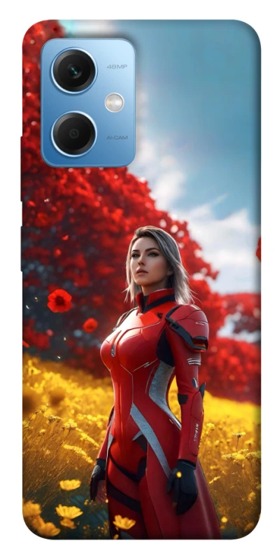 Чохол на Xiaomi Poco X5 5G Cyber space girl ver.5 фото 1 з 1