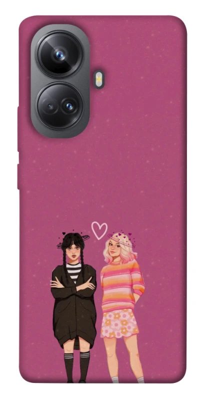 Чохол на Realme 10 Pro+ Raven & Rainbow Wednesday фото 1 з 1