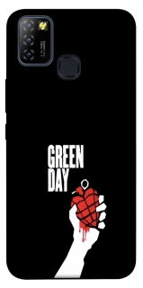 Чехол на Infinix Hot 10 Lite Green Day logo фото 1 Чехол на Infinix Hot 10 Lite Green Day logo фото 1 из 1