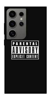 Чехол на Samsung Galaxy S24 Ultra Parental Advisory Label фото 1 из 1