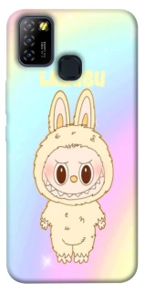 Чохол на Infinix Hot 10 Lite Fluffy Rainbow Labubu фото 1 з 1