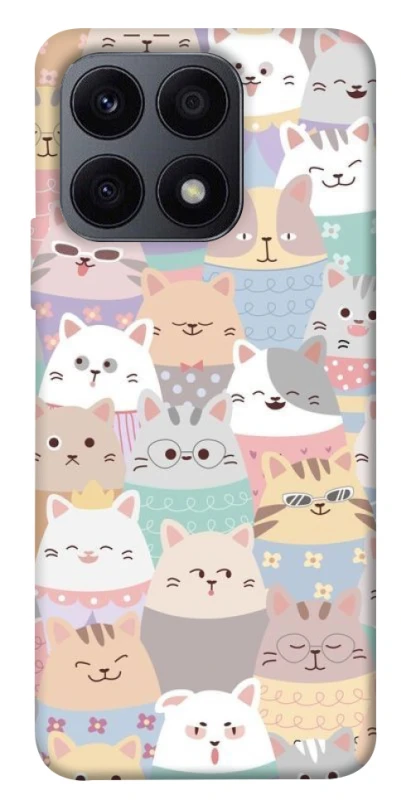 Чехол на Huawei Honor X8a Funny Kittens ver.2 фото 1 из 1