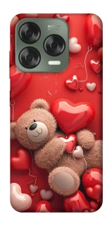 Чохол на ZTE Nubia V70 Design bear in hearts фото 1 з 1