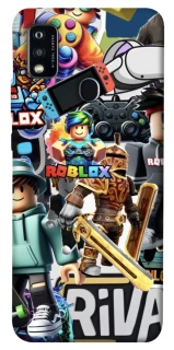 Чохол на ZTE Blade A51 Roblox collage ver.1 фото 1 з 1