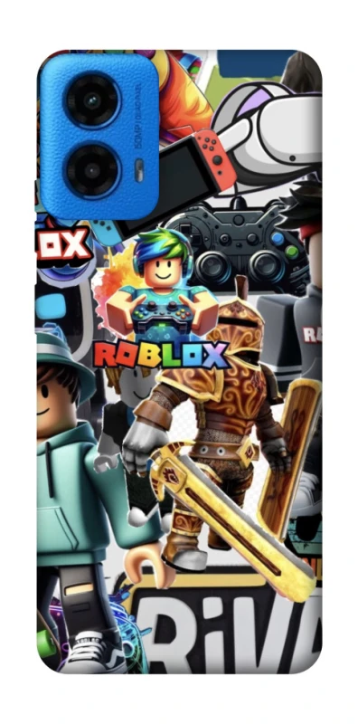 Чохол на Motorola Moto G45 Roblox collage ver.1 фото 1 з 1