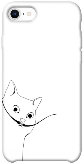 Чохол на Apple iPhone SE (2020) Кіт Дали фото 1 з 1