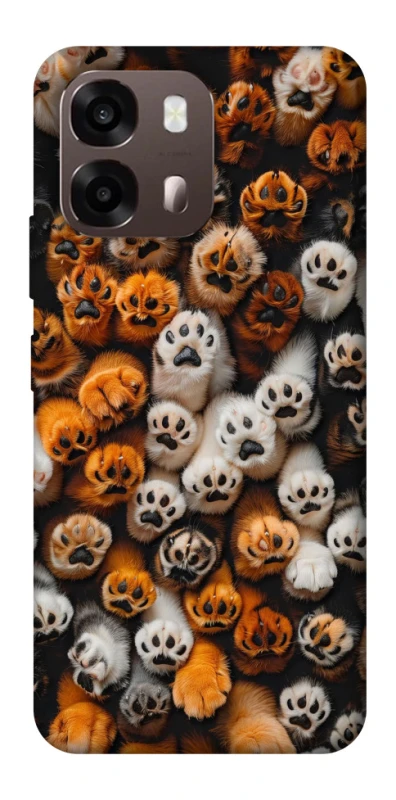 Чехол на Oppo A6 Сat paws фото 2 из 2