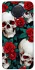 Чохол на Nokia G20 / G10 / 6.3 skull and rose фото 1 з 1