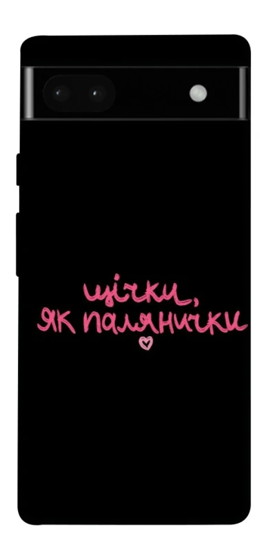 Чехол на Google Pixel 6a Щічки, як палянички фото 1 из 1