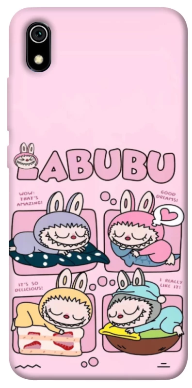 Чохол на Xiaomi Redmi 7A Labubu Dreams Collage фото 1 з 1