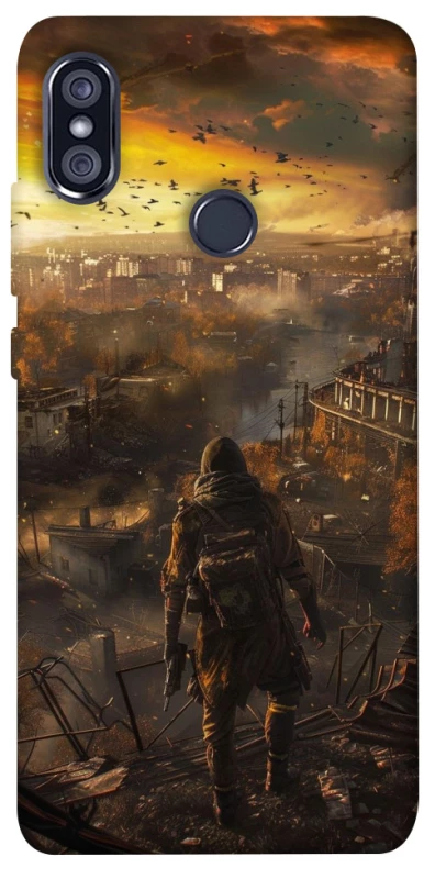 Чехол на Xiaomi Redmi Note 5 Pro / Note 5 (AI Dual Camera) Сталкер v10 фото 1 из 1