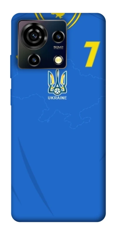 Чехол на ZTE Blade V50 Vita UA-Football ver.4 фото 1 из 1