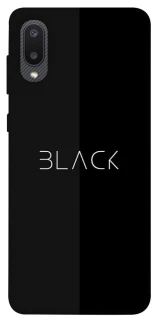 Чехол на Samsung Galaxy A02 Black фото 1 из 1