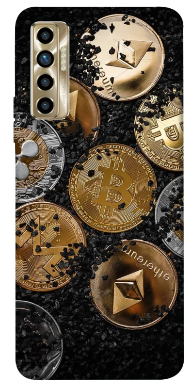 Чохол на TECNO Camon 17P Many coins v2 фото 1 з 1