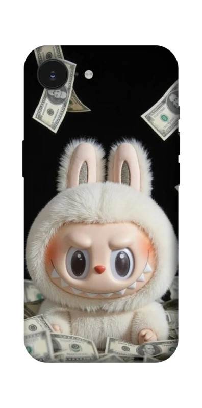 Чохол на Apple iPhone 16e (6.1") Dollar Labubu фото 1 з 1