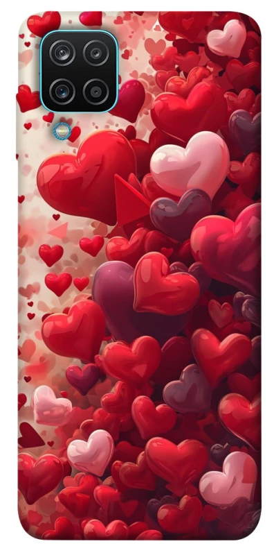 Чохол на Samsung Galaxy M12 Many hearts фото 1 з 1