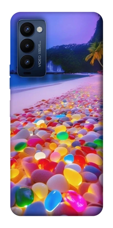 Чохол на TECNO Camon 18 Pro Каміння світиться на березі фото 1 з 1