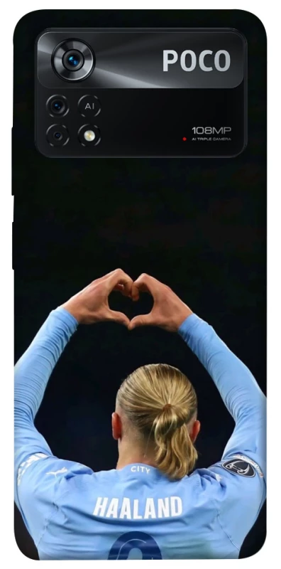 Чохол на Xiaomi Poco X4 Pro 5G Erling Haaland V2 фото 1 з 1