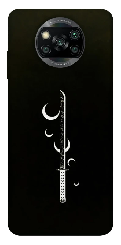 Чехол на Xiaomi Poco X3 NFC / Poco X3 Pro Самурай всегда с катаной фото 1 из 1