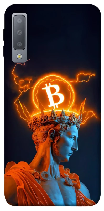 Чехол на Samsung A750 Galaxy A7 (2018) Bitcoin God фото 1 из 1