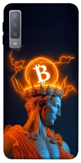 Чехол на Samsung A750 Galaxy A7 (2018) Bitcoin God фото 1 из 1