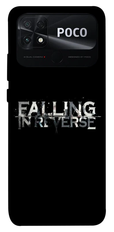 Чехол на Xiaomi Poco C40 Falling In Reverse logo фото 1 из 1