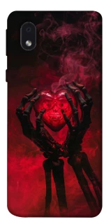 Чехол на Samsung Galaxy M01 Core / A01 Core Heart in the hands of a skeleton фото 1 из 1