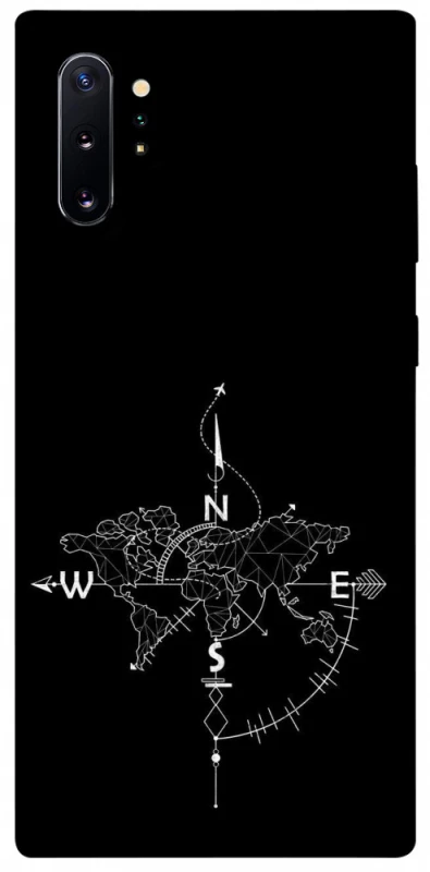 Чохол на Samsung Galaxy Note 10 Plus Travel Map фото 1 з 1
