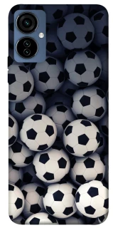 Чехол на TECNO Camon 19 Neo Футбольные мячи фото 1 из 1