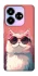 Чохол на ZTE Nubia V60 Desing Сat with glasses фото 1 з 1