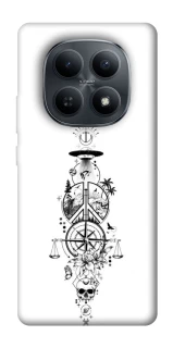 Чехол на Xiaomi Redmi Note 15 4G/5G (EU) Tattoo ver.7 фото 1 из 1