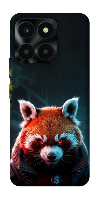 Чохол на Huawei Honor X6a Cyber Red Panda фото 1 з 1