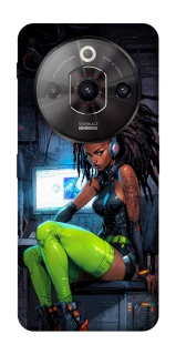 Чохол на ZTE Nubia Focus Pro Cyber girl фото 1 з 1