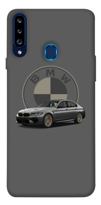 Чехол на Samsung Galaxy A20s BMW grey v2 фото 1 из 1