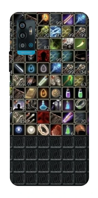 Чохол на ZTE Blade A71 Inventory menu ver.2 фото 1 з 1