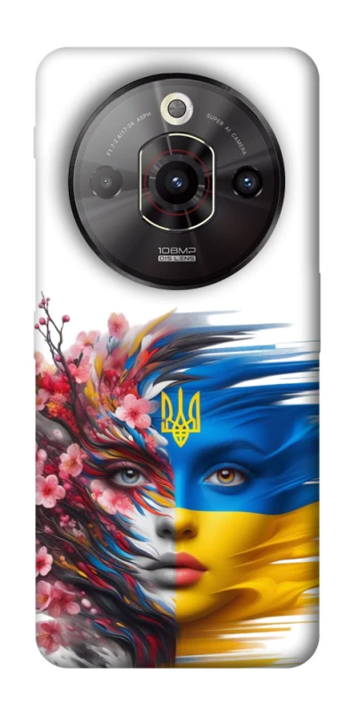 Чохол на ZTE Nubia Focus Pro Flowering Ukraine фото 1 з 1
