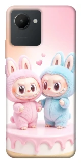 Чехол на Realme C30 Labubu Twins фото 1 из 1