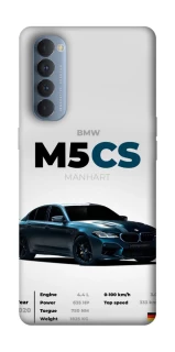 Чехол на Oppo Reno 4 Pro BMW M5 CS фото 1 из 1