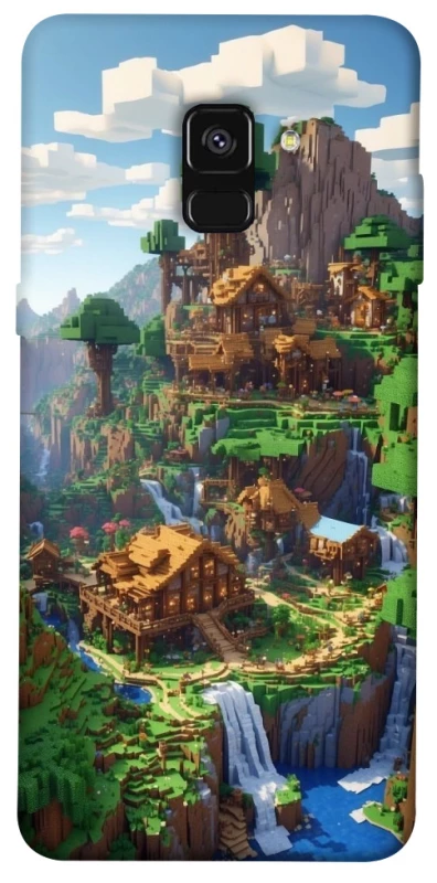 Чохол на Samsung A530 Galaxy A8 (2018) Minecraft universe фото 1 з 1